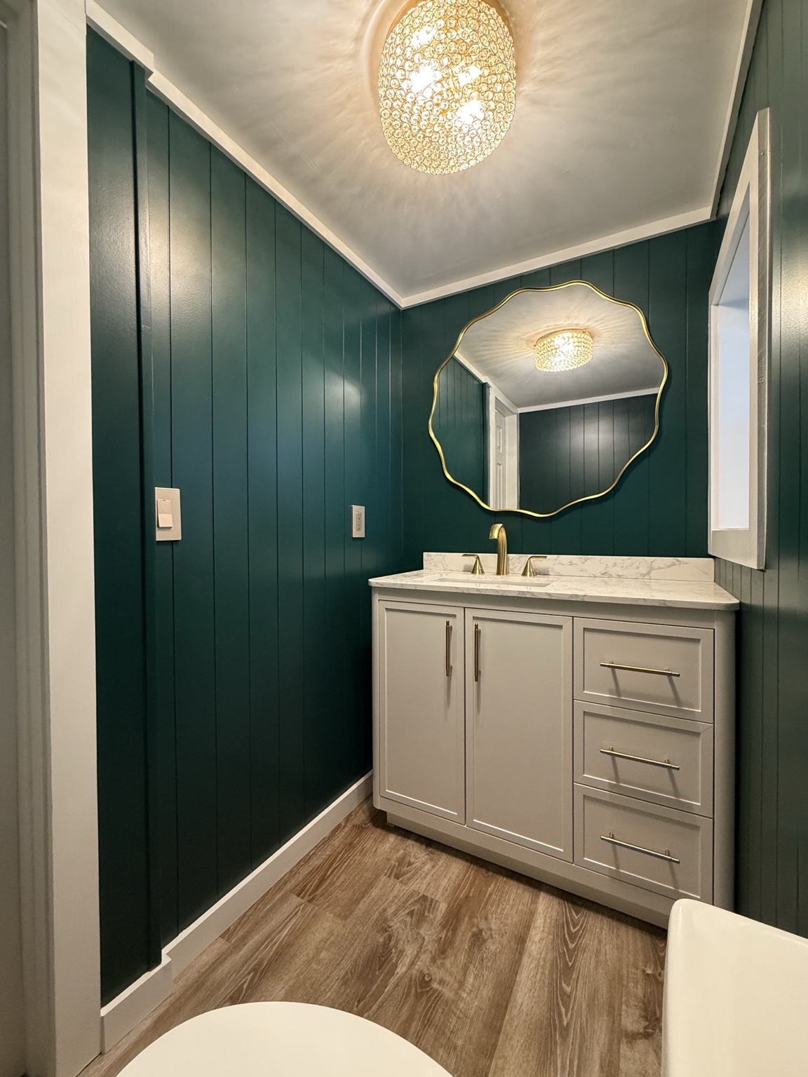 Interior bathroom transformation — Fairfield County CT