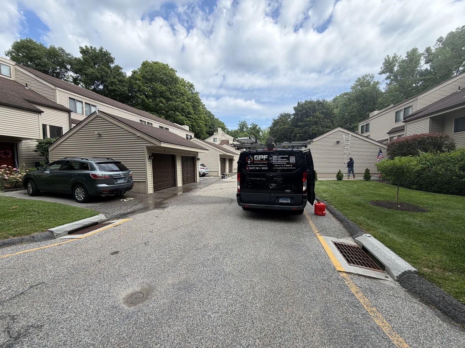 GPF Painting Service at a local project